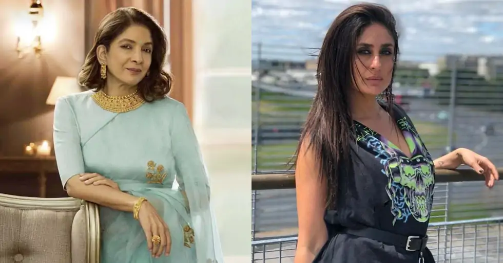 Video: Neena Gupta chats with Kareena Kapoor Khan during the launch of Sach Kahun Toh