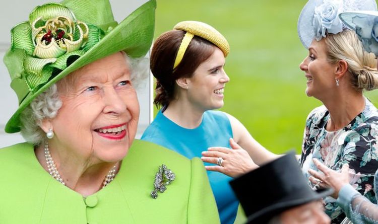 The sweet message Queen sent Zara Tindall and Princess Eugenie with her christening dress