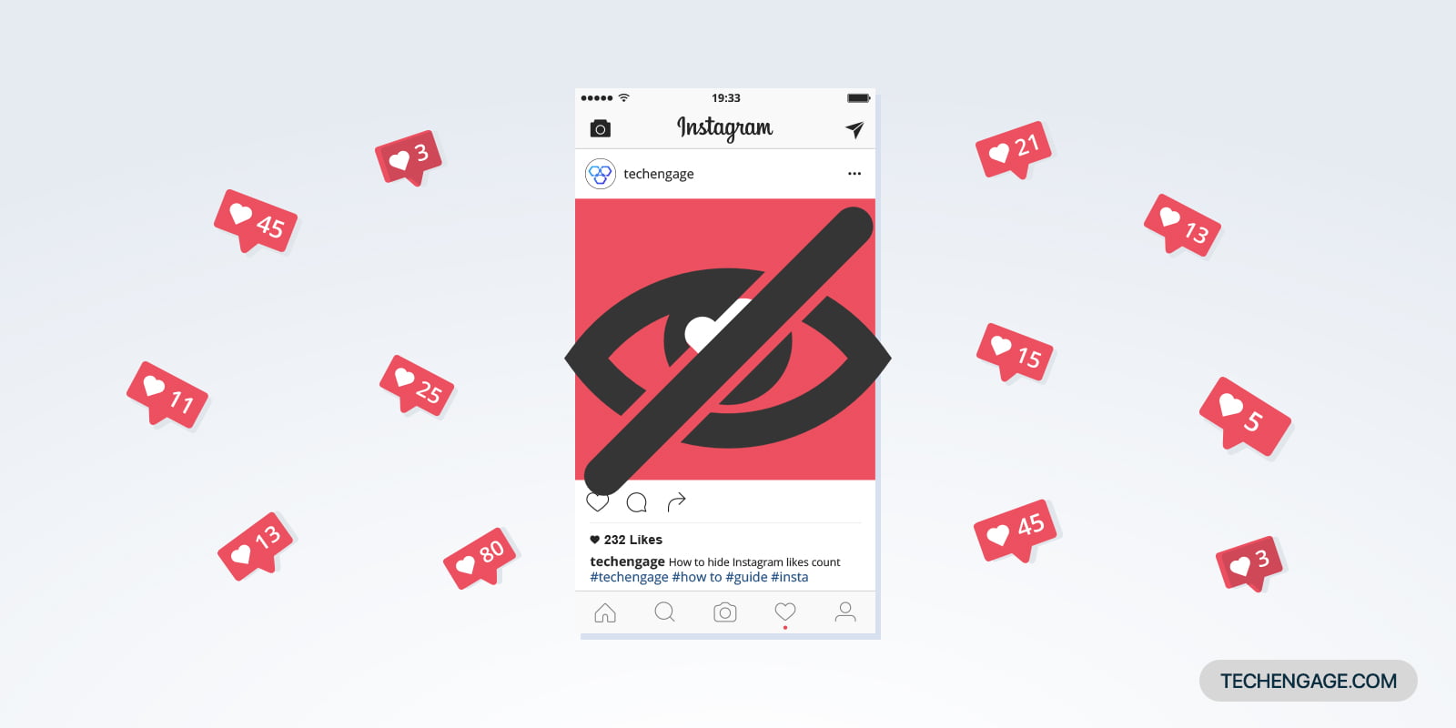 How to hide Instagram like and view counts - TechEngage