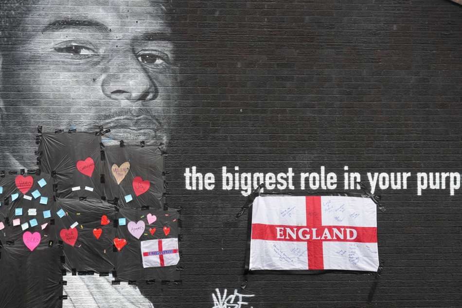 Rashford moved to the verge of tears by messages of support as he apologises for penalty miss