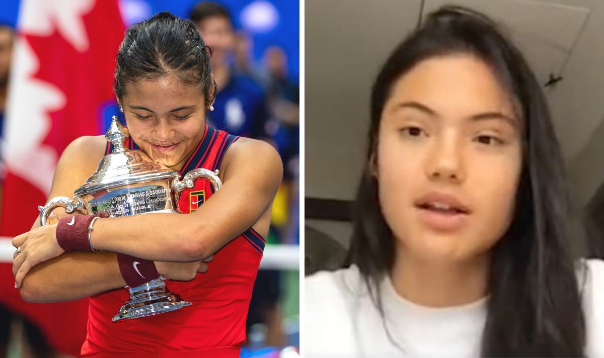 Emma Raducanu 'didn't train for eight months' just a year before becoming US Open champion