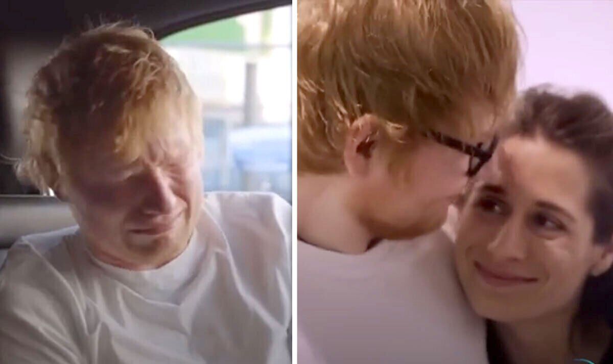 Ed Sheeran reduced to tears as he shares wife Cherry's health woes