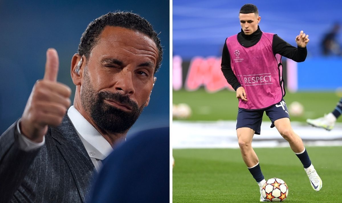 Rio Ferdinand shares Phil Foden's personal mission as Man City booed by Real Madrid fans