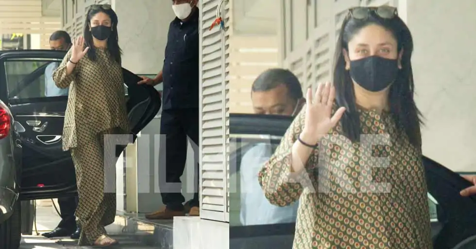 Kareena Kapoor Khan spotted at a clinic in the city