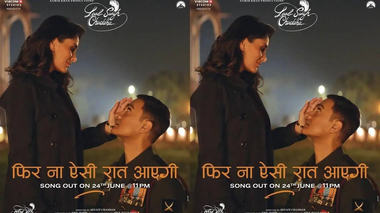 Laal Singh Chaddha: Aamir Khan and Kareena Kapoor Khan look truly in love in the song 'Phir Na Aise Raat Ayegi