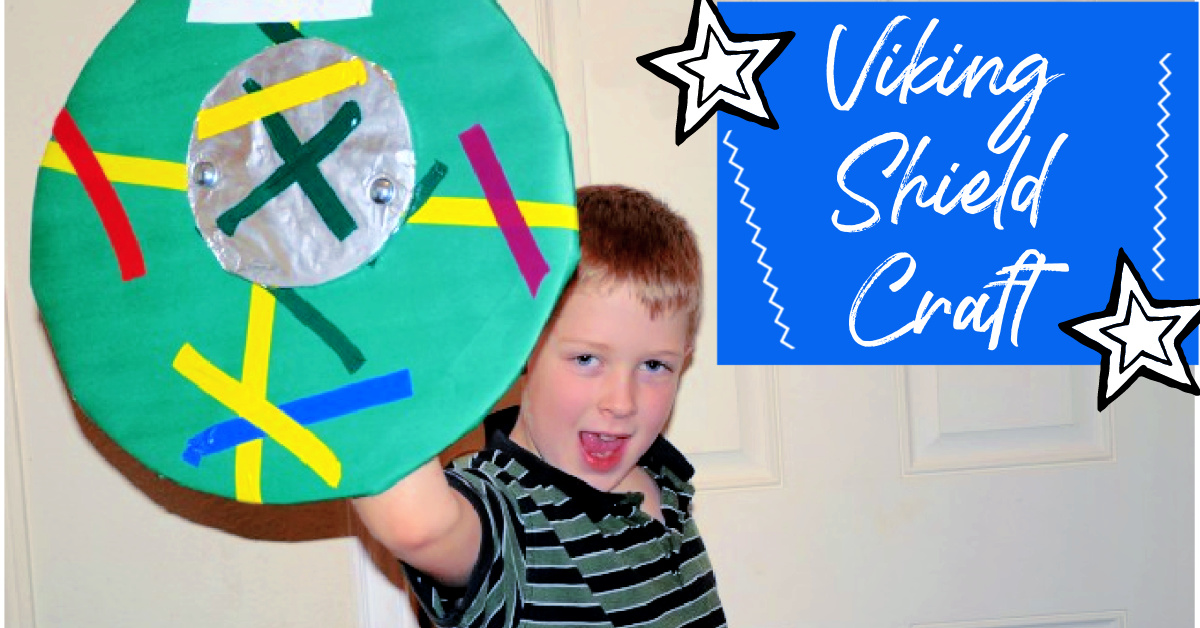 Learn How To Make A Shield Like The Vikings| Kids Activities Blog