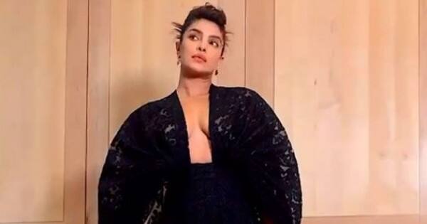 It's Expensive: Priyanka Chopra's sheer lace cocktail dress can buy you 15 tickets to the Maldives | Bollywood