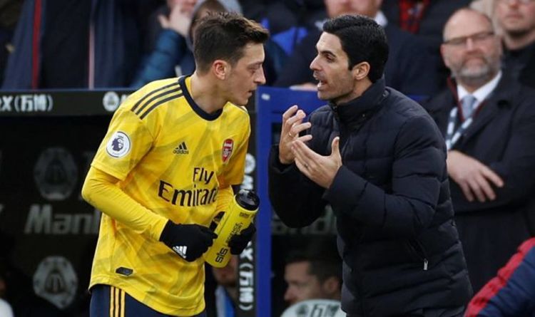 Arsenal boss Mikel Arteta slammed by ex-teammate Lukas Podolski over Mesut Ozil decision