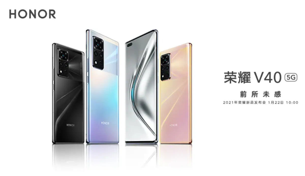Honor V40 5G With Dimensity 1000+ SoC, Dual Selfie Cameras Launched