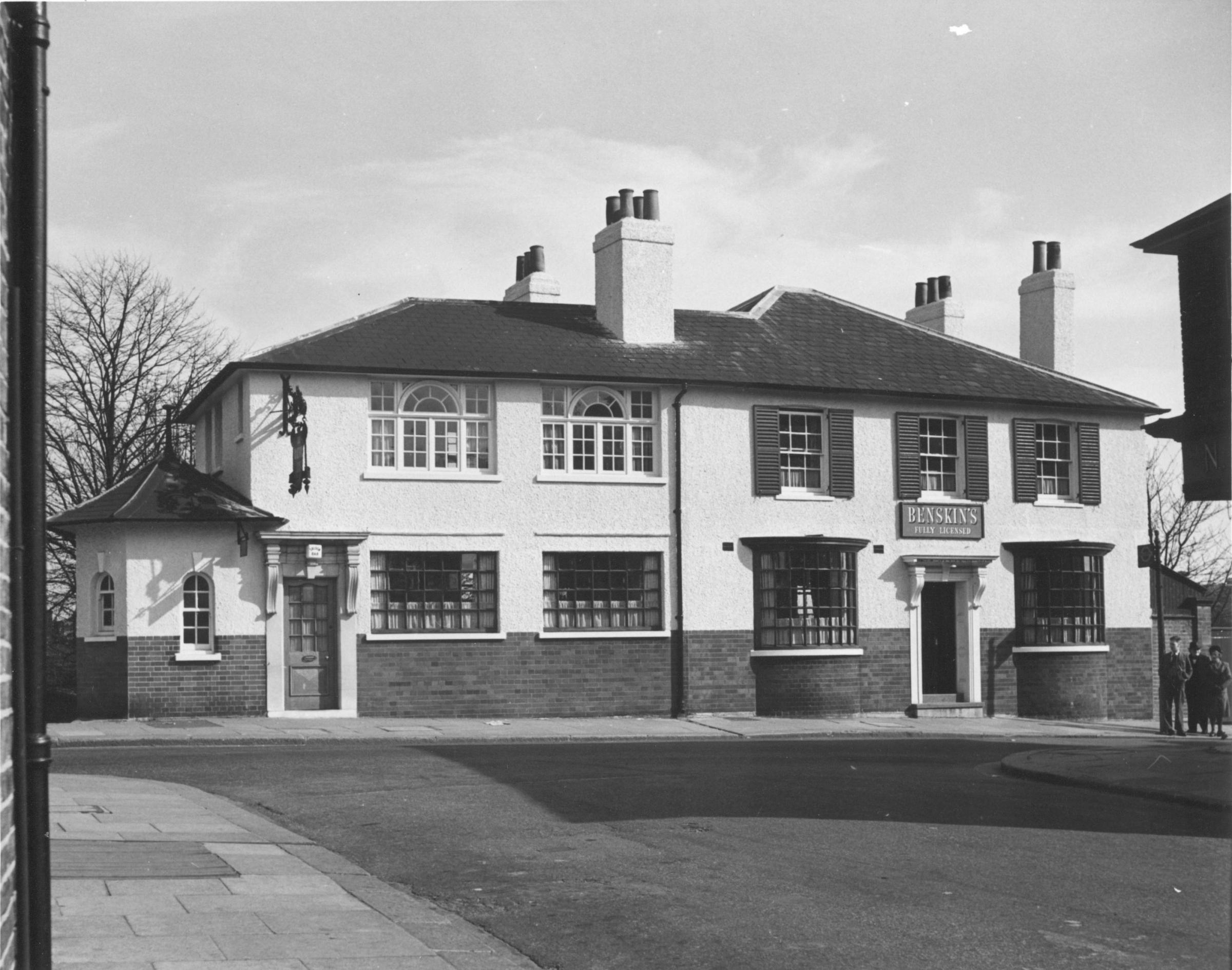 The pub demolished to widen a major Watford road