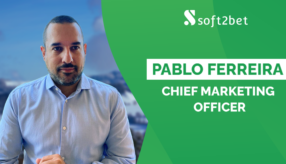 Soft2Bet names Pablo Ferreira as Chief Marketing Officer