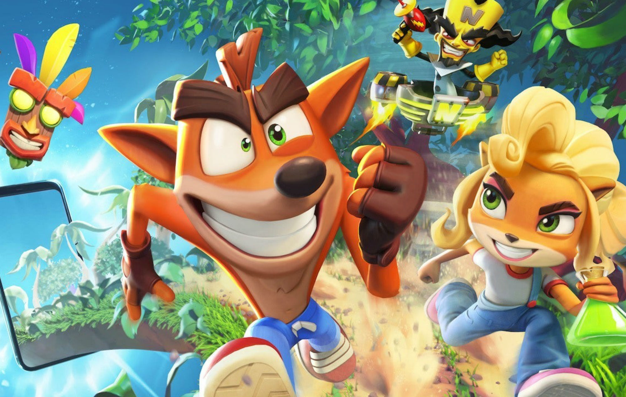 Check out four new ‘Crash Bandicoot: On The Run!’ levels