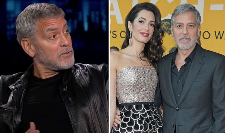 George Clooney admits teaching twins, 3, 'horrible things' during lockdown with wife Amal