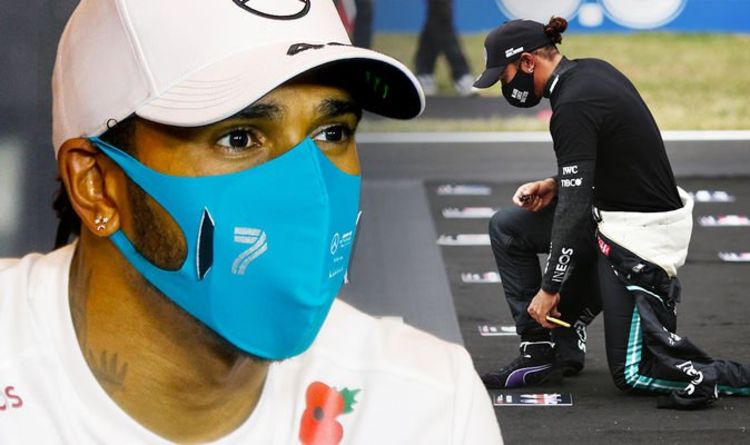 Lewis Hamilton's father 'fought' when star was 'abused in racing' amid BLM row