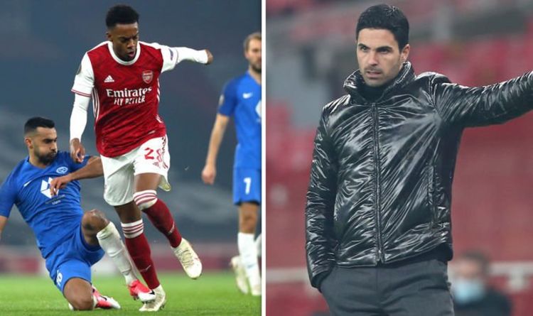 Arsenal boss Mikel Arteta tells Joe Willock what he must do to earn Premier League place