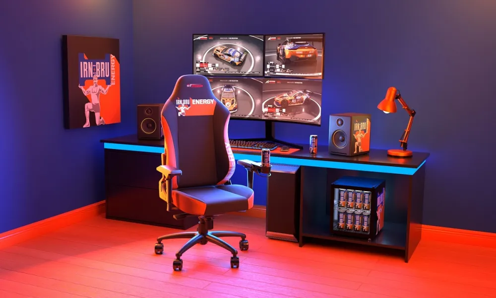 UP YOUR GAME: THE IRN-BRU ENERGY SET-UP THAT WILL TAKE YOU TO THE NEXT LEVEL