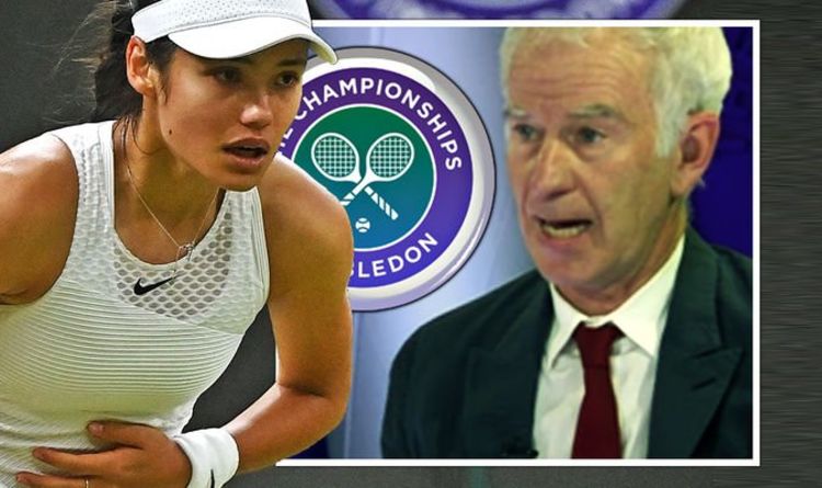 Emma Raducanu breaks silence on Wimbledon withdrawal after stinging John McEnroe criticism
