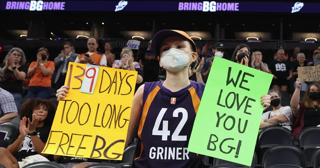 ‘A political pawn’: Outrage grows in the United States over Griner’s sentencing.