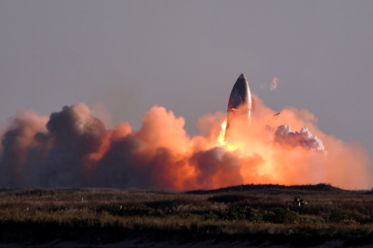 SpaceX Starship Prototype Explodes on Landing After Test Launch