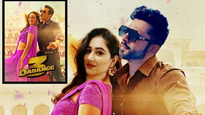 Rahul Vaidya turns Salman Khan from Dabangg 3, Disha Parmar becomes Sonakshi Sinha in fanmade post