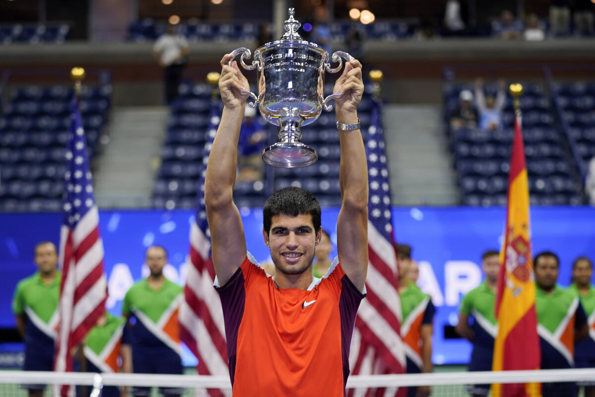 Elliott: Teenager Carlos Alcaraz triumphs at U.S. Open for his first Grand Slam title