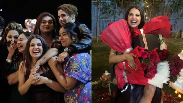 Watch unseen pictures from BB13's Himanshi Khurana's birthday bash with beau Asim Riaz