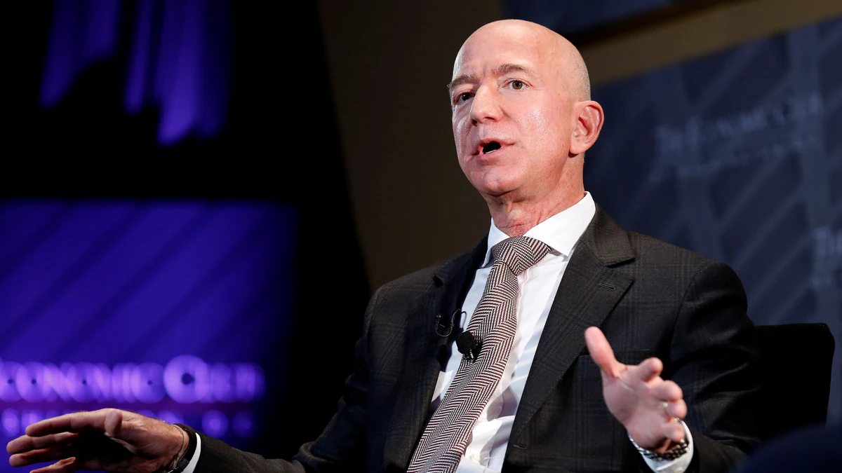 Blue Origin Will Take First Woman to Moon's Surface, Jeff Bezos Says