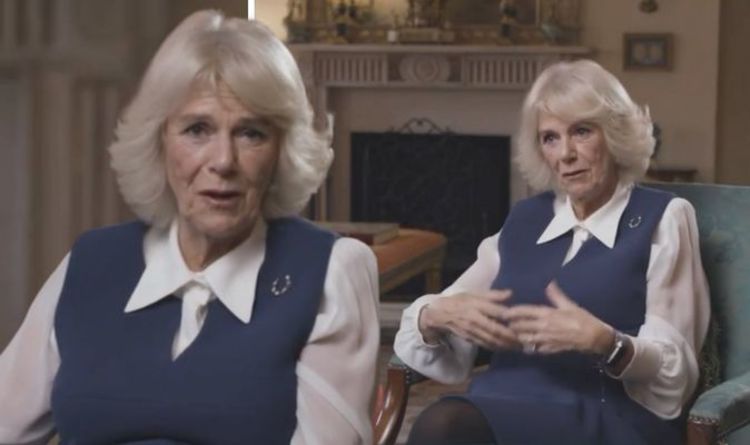 Camilla Parker Bowles 'low and tired-sounding' in latest video for new book project