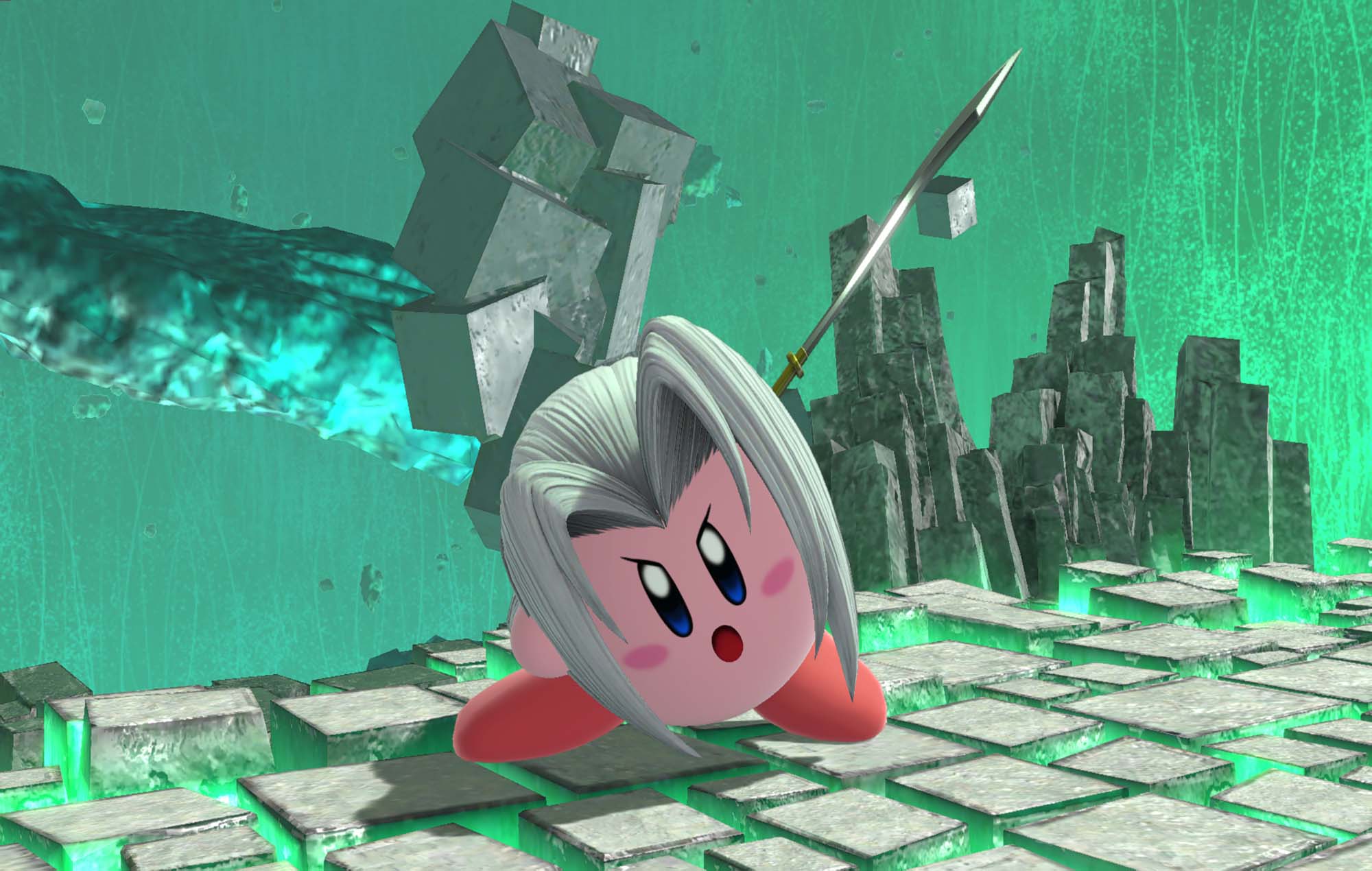 Sephiroth Kirby is the unexpected new star of ‘Super Smash Bros Ultimate’