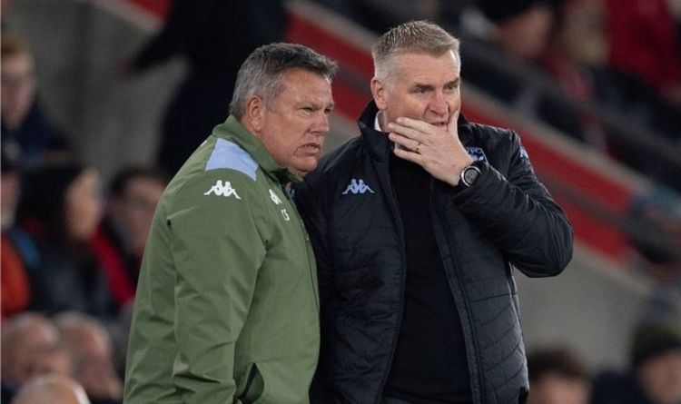 Aston Villa sack Dean Smith following five Premier League defeats in a row