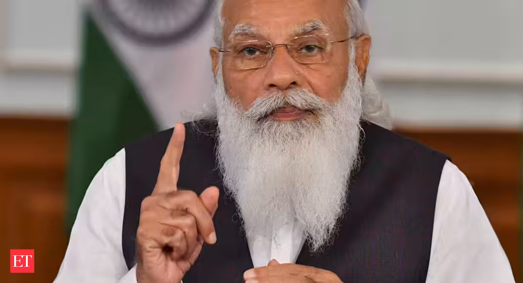 PM Modi interacts with Olympic contigent