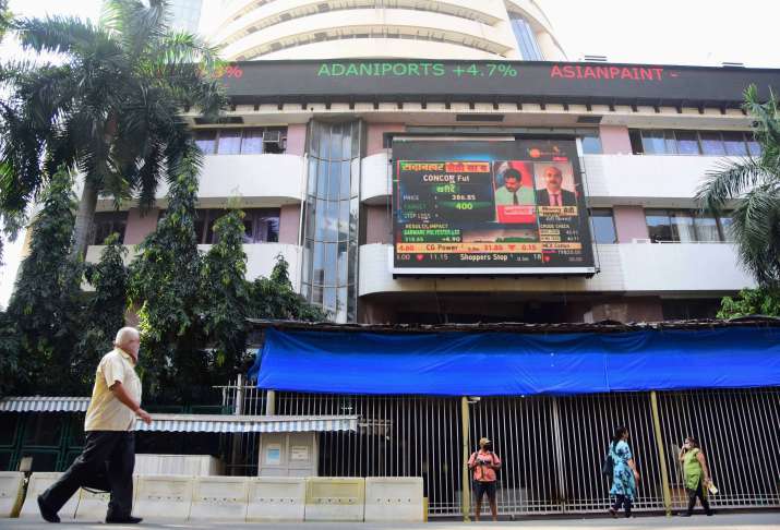 Sensex rallies over 350 points to hit record high in early trade; Nifty tops 12,700