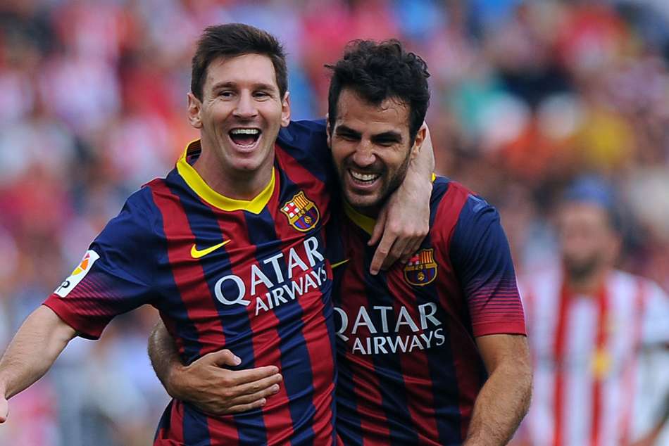 Fabregas: Barcelona is home for Messi, Ronaldo an inspiration