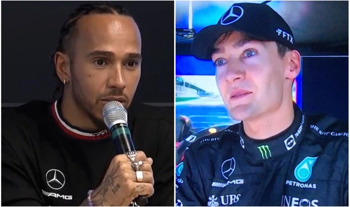 Lewis Hamilton and Russell disagree on Mercedes qualifying result