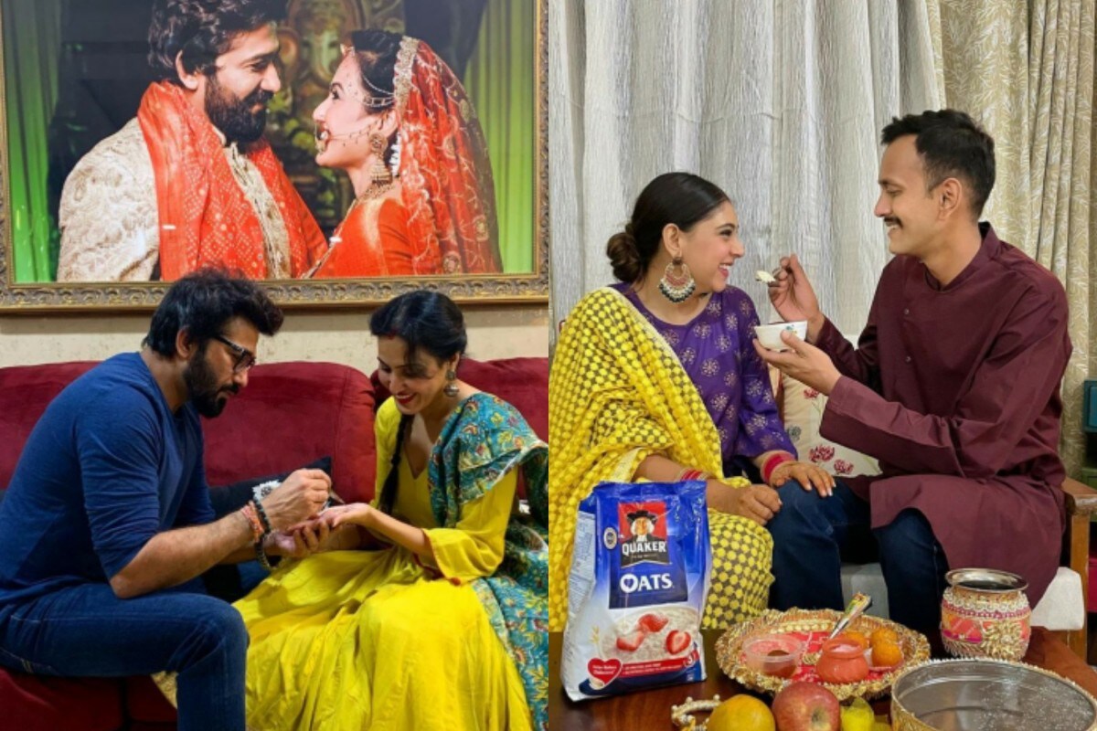 Karwa Chauth 2020: Kamya Panjabi, Niti Taylor Mark the Auspicious Day With Their Spouses
