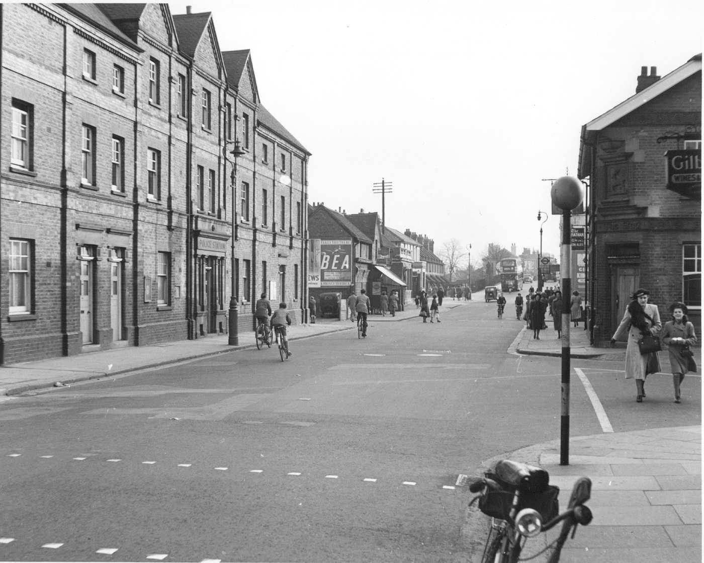 When a new Watford police station was opened close to four pubs