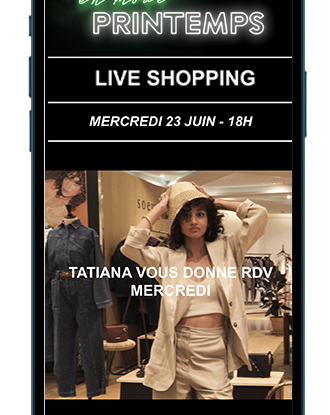 Printemps Launches Livestream Experience