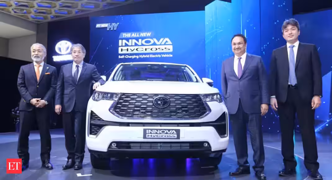 Toyota expects to clock best-ever sales in India next year driven by demand for new hybrid vehicles