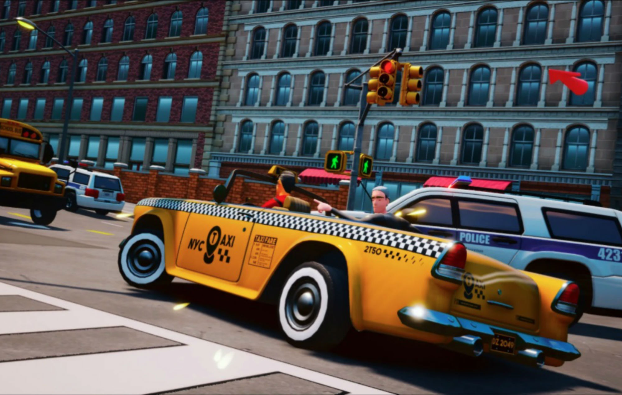 ‘Taxi Chaos’ is a spiritual successor to ‘Crazy Taxi’ arriving next year
