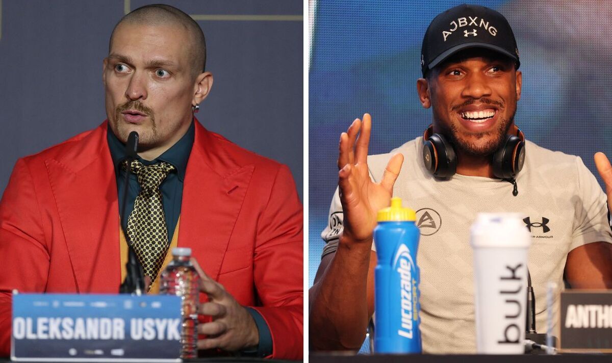 Oleksandr Usyk 'story' teased as Anthony Joshua told by Brit boxer to 'take his head off'