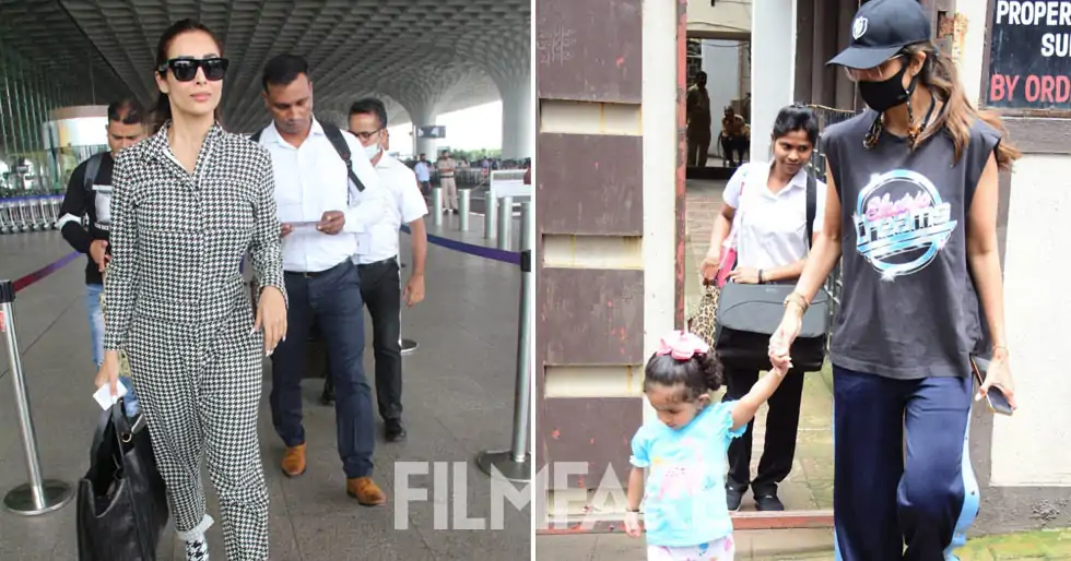 Malaika Arora and Shilpa Shetty make stylish appearances in the city