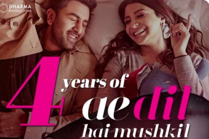 Ae Dil Hai Mushkil turns 4: Karan Johar, Anushka Sharma thank fans for their abundant love