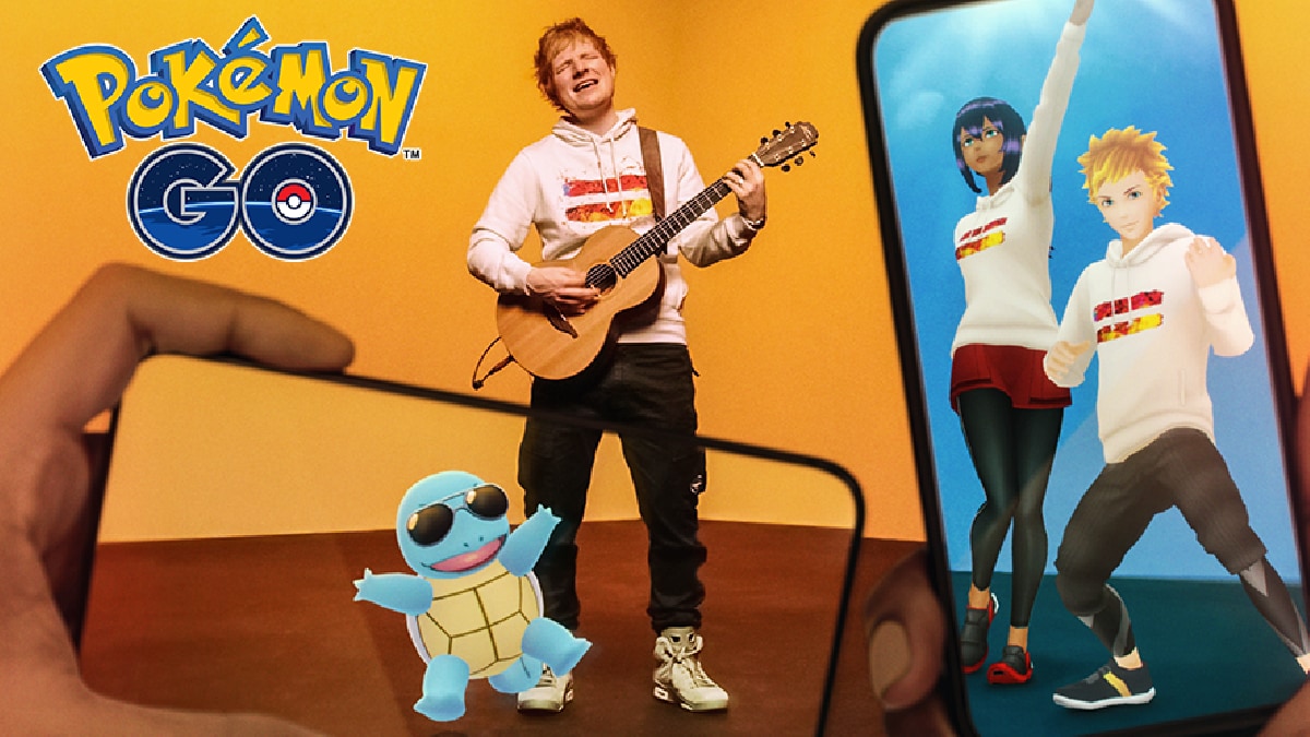 Pokemon Go Collaborates With Ed Sheeran for a Special In-Game Performance