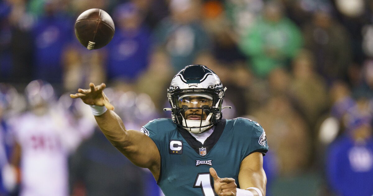 Eagles vs. 49ers a rematch of the Jalen Hurts-Brock Purdy college classic