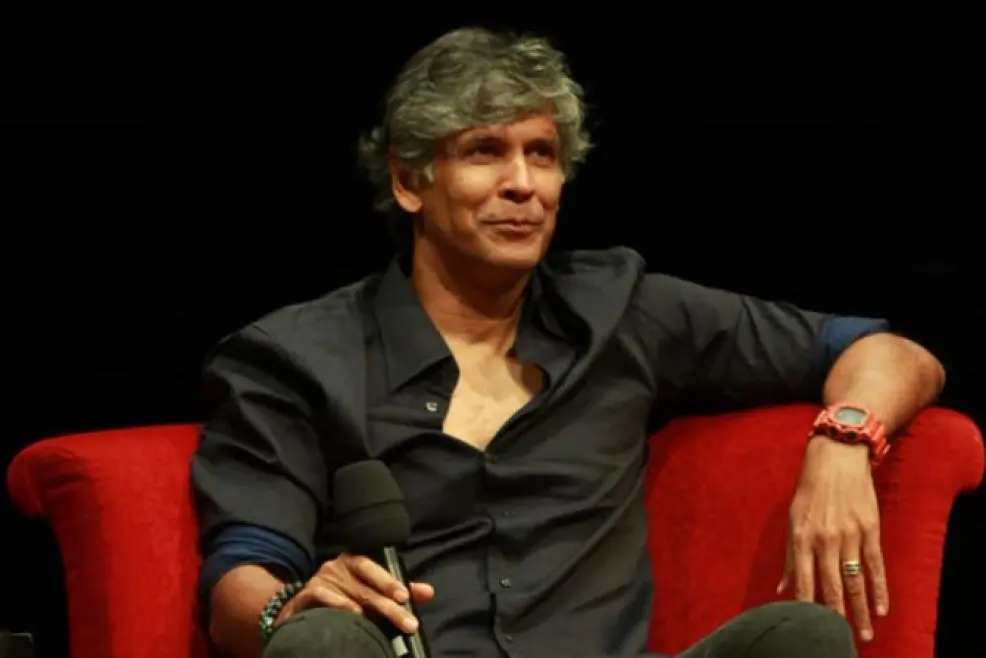 Milind Soman on his new form of pushups: Try something new everyday