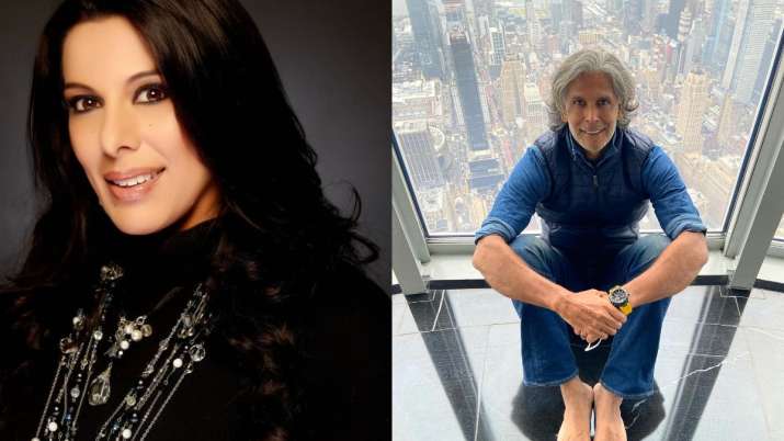 'Absolutely nothing obscene': Pooja Bedi backs Milind Soman's controversial birthday post