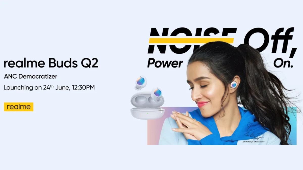 Realme Buds Q2 to Launch in India on June 24 Alongside Narzo 30 5G