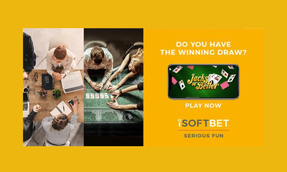 iSoftBet rolls out poker hit Jacks or Better
