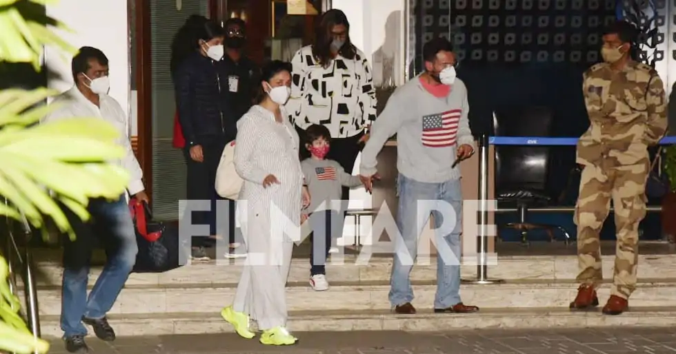 Photos: Kareena Kapoor Khan, Saif Ali Khan and Taimur Ali Khan back in town