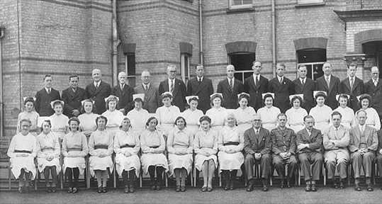 Leavesden Mental Hospital staff- 1946